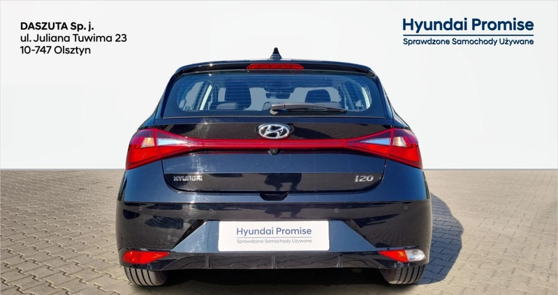 Hyundai i20 cena 73899 przebieg: 35741, rok produkcji 2022 z Jastrzębie-Zdrój małe 254